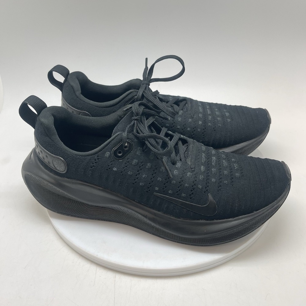 Nike Sneakers Mens 9.5 React X Infinity Run 4 DR2665-004 Black Athletic Shoes